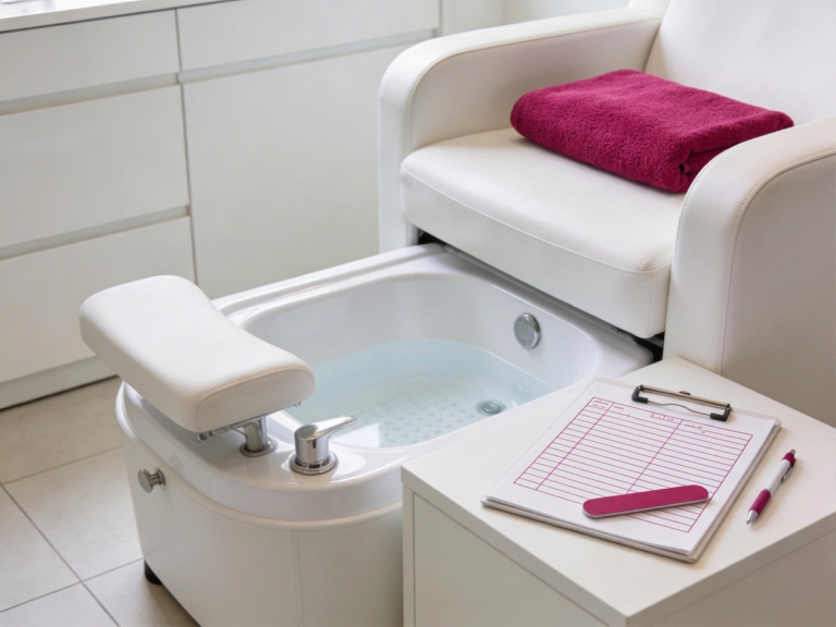 Texas nail salon foot spa documentation rules