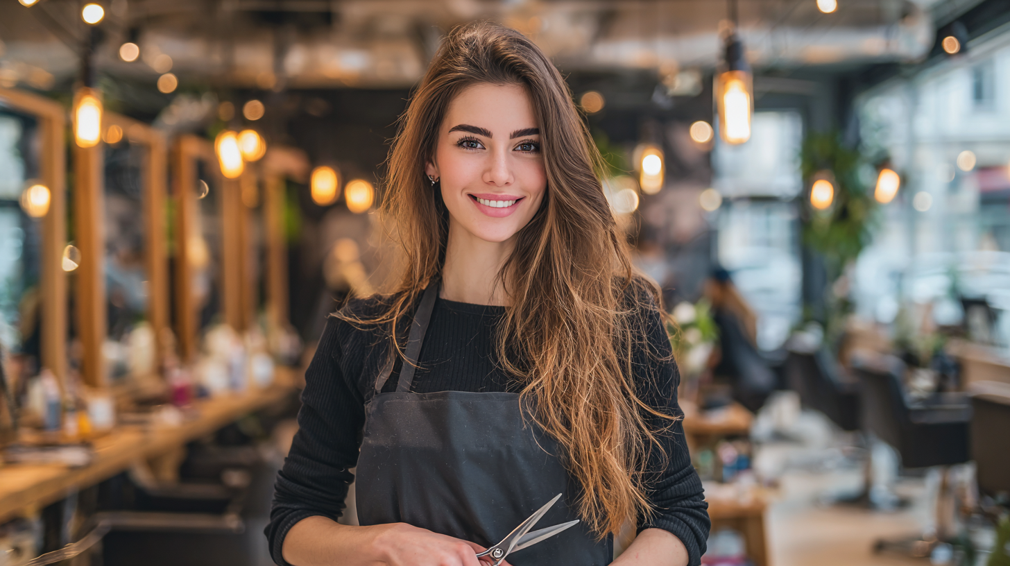 Cosmetology student completing required training hours at a TDLR-licensed Texas beauty school