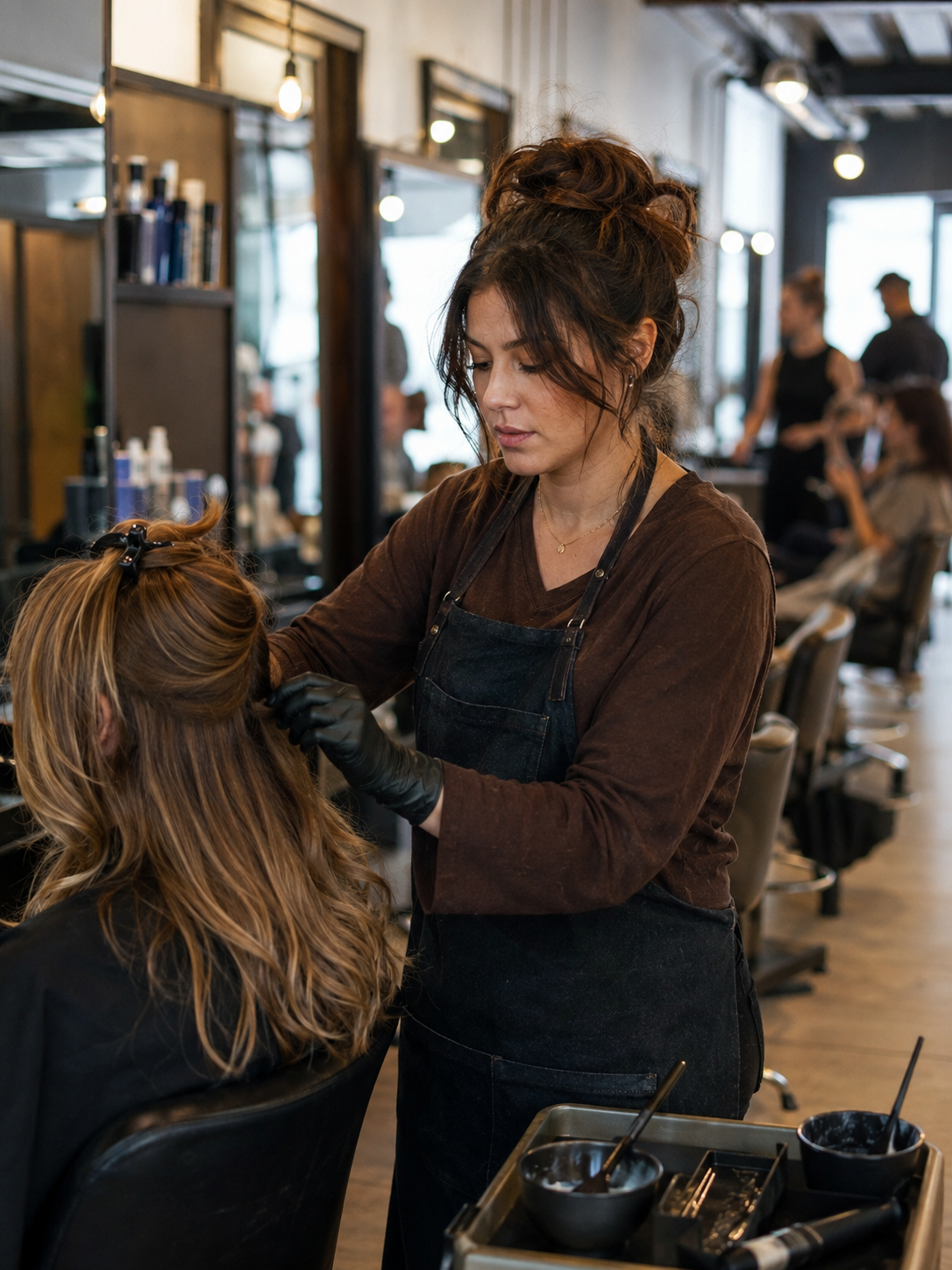 cosmetologist confirming license details remain unchanged