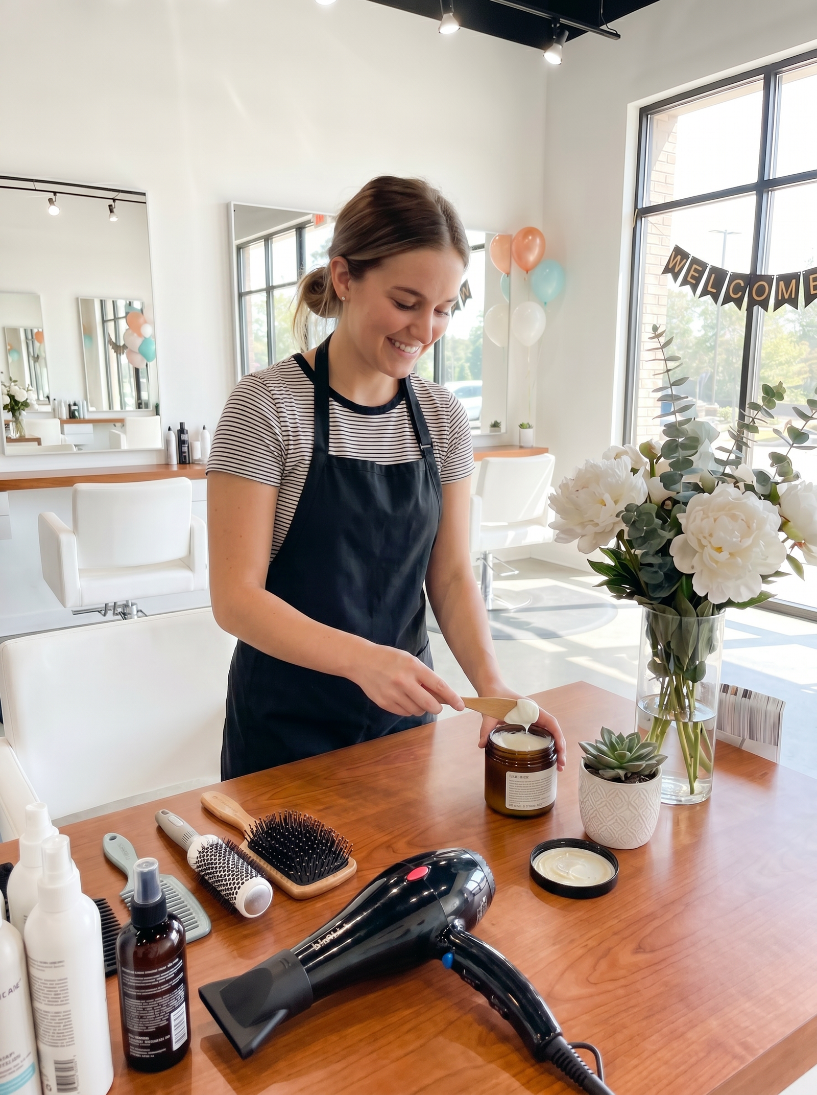 cosmetologist starting a new job with an active license