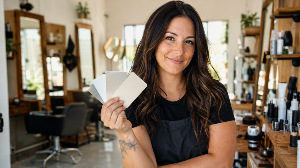 TDLR CE stacking rule — Texas cosmetologist holding multiple license cards